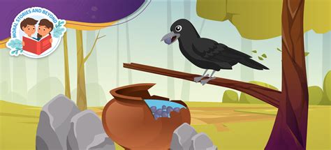 Stories For Children: A Thirsty Crow