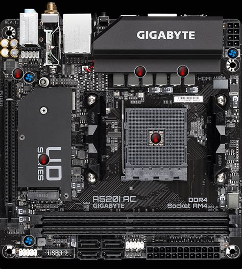 GIGABYTE A520I AC Motherboard｜GIGABYTE