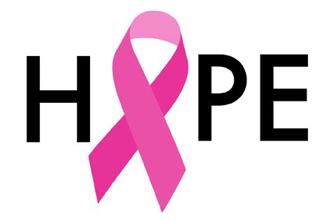 Breast Cancer Ribbon Awareness HOPE Art Graphic by PrincessPrint ...