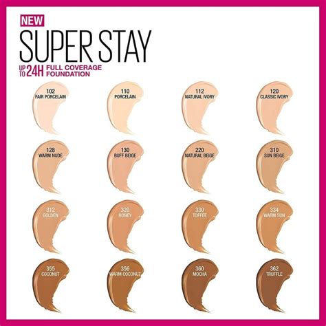 Maybelline SuperStay 30H Full Coverage Foundation | ubicaciondepersonas ...