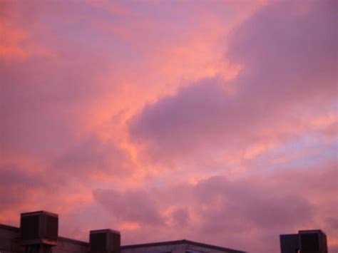 Free picture: pink, clouds, sunset