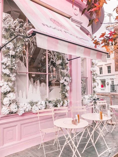 S I E R R A on Twitter | Pink cafe, Pink walls, Photo wall collage