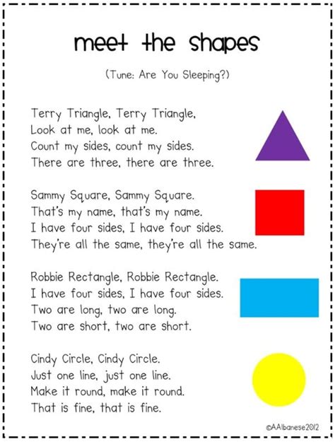 All About 2D Shapes! - Teach Junkie