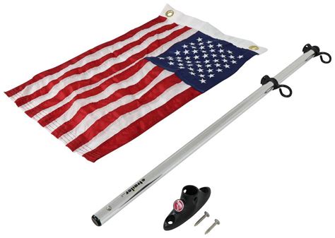 Pontoon flag pole kit ~ Building your own canoe