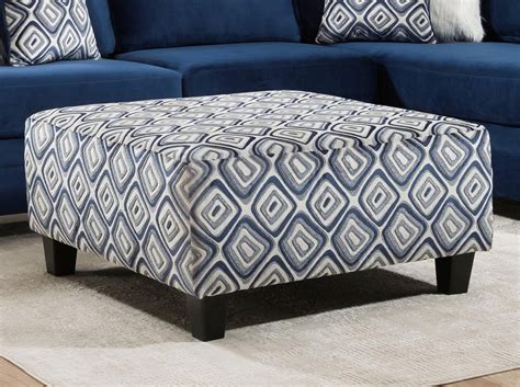 Albany 8642 Oversized Cocktail Ottoman | A1 Furniture & Mattress | Ottomans