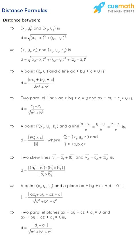 Distance Formula - Derivation, Examples | All Distance Formulas in Maths