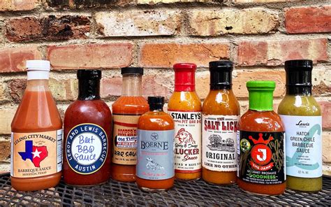 A Taste Test of Unusual Texas Barbecue Sauces – Texas Monthly