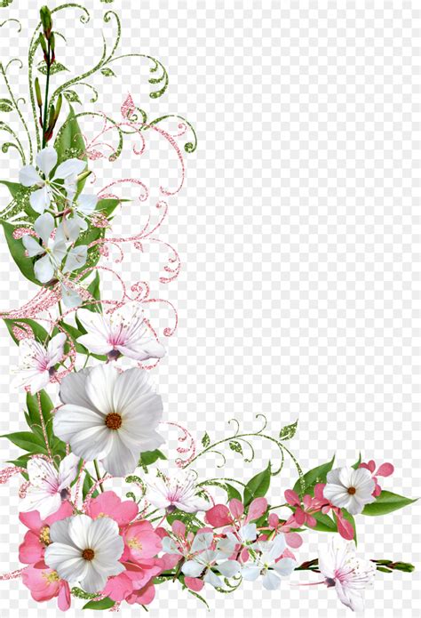 Rose Border Png Transparent Background - Clip Art Library