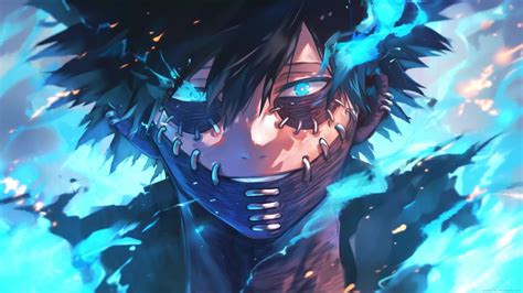 Dabi Blue Flame My Hero Academia Live Wallpaper - MoeWalls