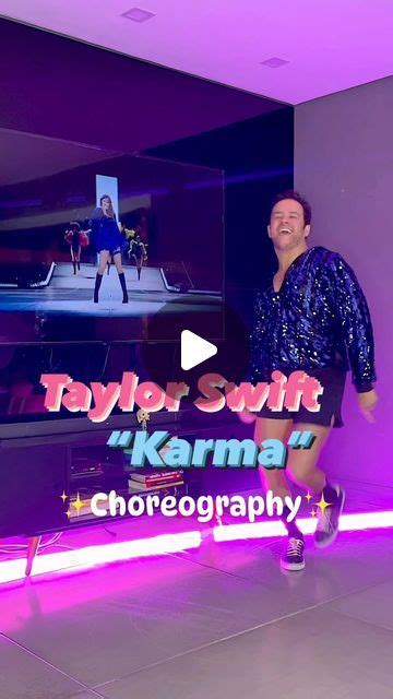 Justin Neto on Instagram: "Karma by @taylorswift 🌈 💕 Definitely this ...