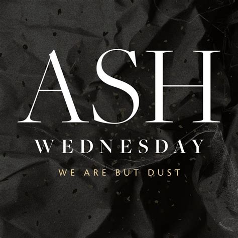 Ash Wednesday