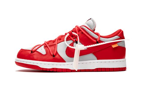 Off White x Nike Dunk Low UNLV Release Date | Nice Kicks