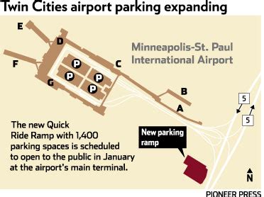 Msp Airport Parking Map