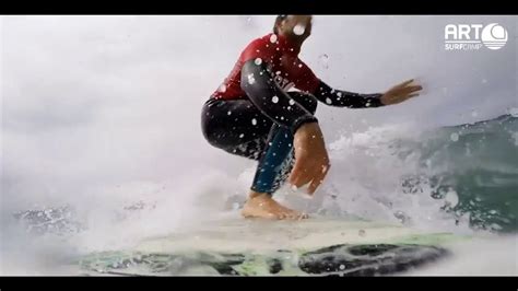 Aprender Surf - Bottom Turn Frontside - Aprender Surf Online - YouTube