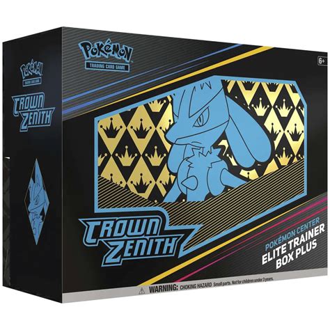 Crown Zenith Center Elite Trainer Box - Pokemon TCG Live Codes