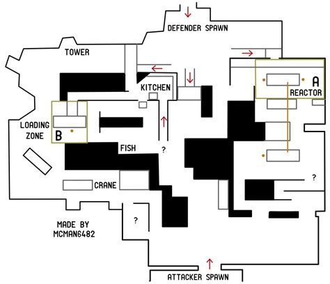 Valorant Icebox Map Layout