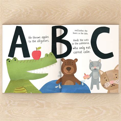 Personalised Alphabet Zoo Book - A wonderful personalised children's ...