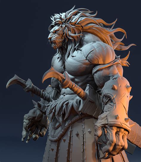 ArtStation - Lion Warrior