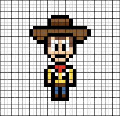 Woody Pixel Art | Pixel art, Spiderman pixel art, Pixel art pattern