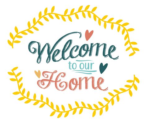 Welcome Home Sign Printable - Printable Word Searches