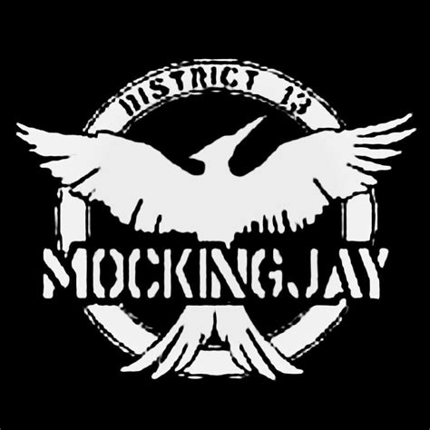 Mockingjay District 13 Symbol Decal Sticker