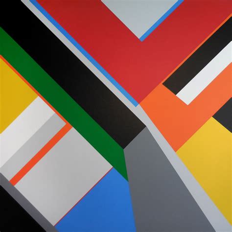 Abstract Geometric Painting: Untitled #40 | Bryce Hudson