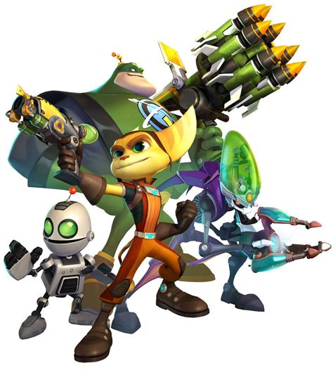 Characters - Characters & Art - Ratchet & Clank: All 4 One | All 4 one ...