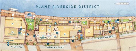 Map + Directory - Plant Riverside District