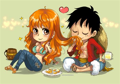 Luffy x Nami - Monkey D. Luffy Photo (25917127) - Fanpop