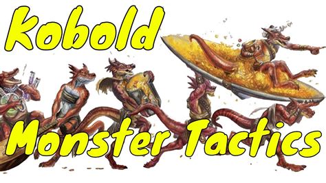 D&D (5e): Monster Tactics, Kobolds - YouTube