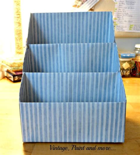 DIY Paper Organizer | Paper organization, Diy paper, Diy organization