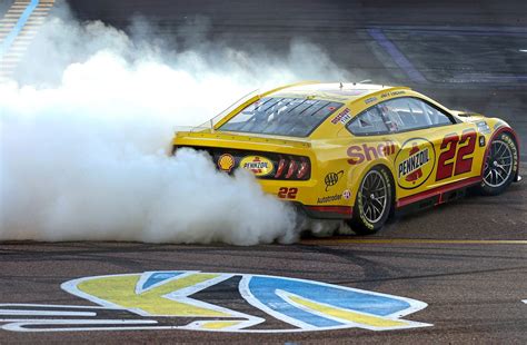 Joey Logano And No. 22 Nascar Ford Win 2022 Championship