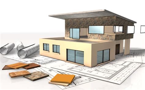 3D Animation Showing A Home Construction Process, From The Blueprints ...