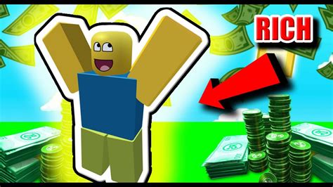 Becoming RICH in ROBLOX - YouTube