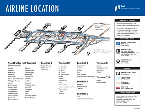 LAX Employee's Guide: FIND YOUR TERMINAL