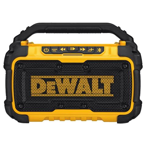 DEWALT 20V MAX Cordless Bluetooth Speaker (Tool Only) DCR010 - The Home ...