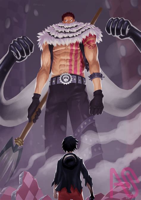 Katakuri vs Luffy Frazzi_draw - Illustrations ART street