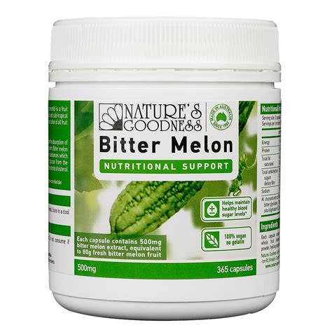 Nature's Goodness Bitter Melon 365 caps