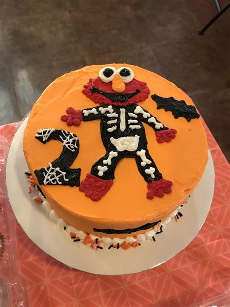 Halloween Elmo Cake | Sweet dreams bakery, Elmo cake, Cake