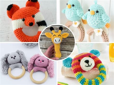 The Most Adorable Baby Rattles with Free Crochet Patterns