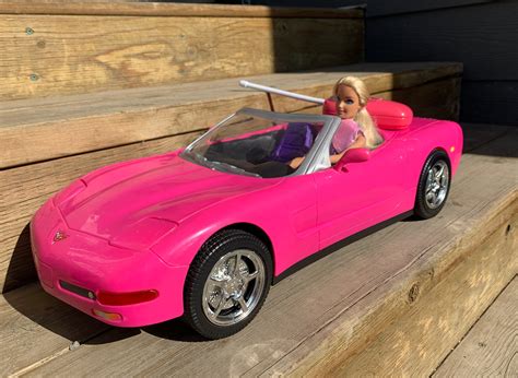 2001 Mattel Hot Pink Barbie Car Remote Control Corvette - Etsy Canada