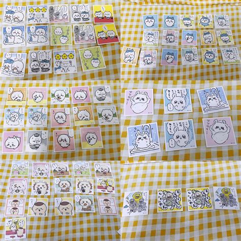 Chiikawa Stickers, Hobbies & Toys, Memorabilia & Collectibles, J-pop on ...