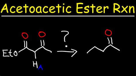 Acetoacetic Ester Synthesis Reaction Mechanism - YouTube