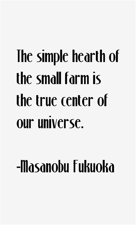 Masanobu Fukuoka Quotes & Sayings