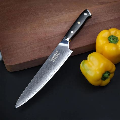 Sunnecko 8" inch Chef's Knife Kitchen Knives Japanese Damascus VG10 ...