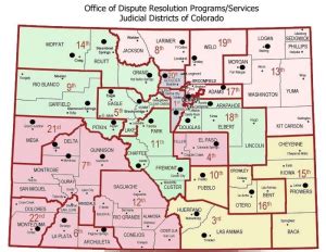 Judicial District Map