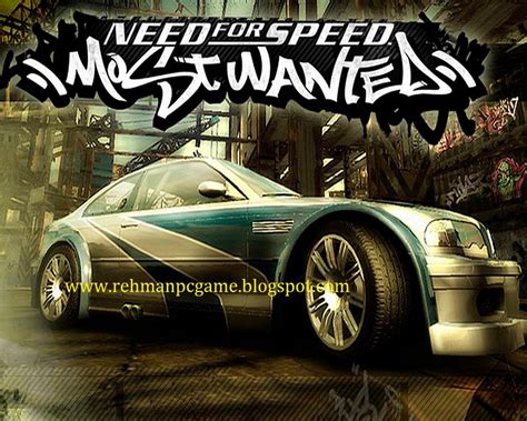 Need For Speed Most Wanted Black Edition PC Game Full Version Download ...