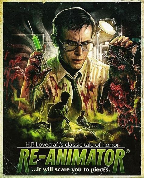 Re-Animator - Herbert West - Stuart Gordon - Jeffrey Combs - horror ...