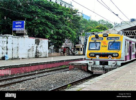 Churchgate Railway Station, Mumbai, Maharashtra, India, Asia Stock ...