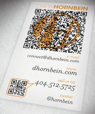 22 Great Examples of QR Code Business Cards and Business Card Designs